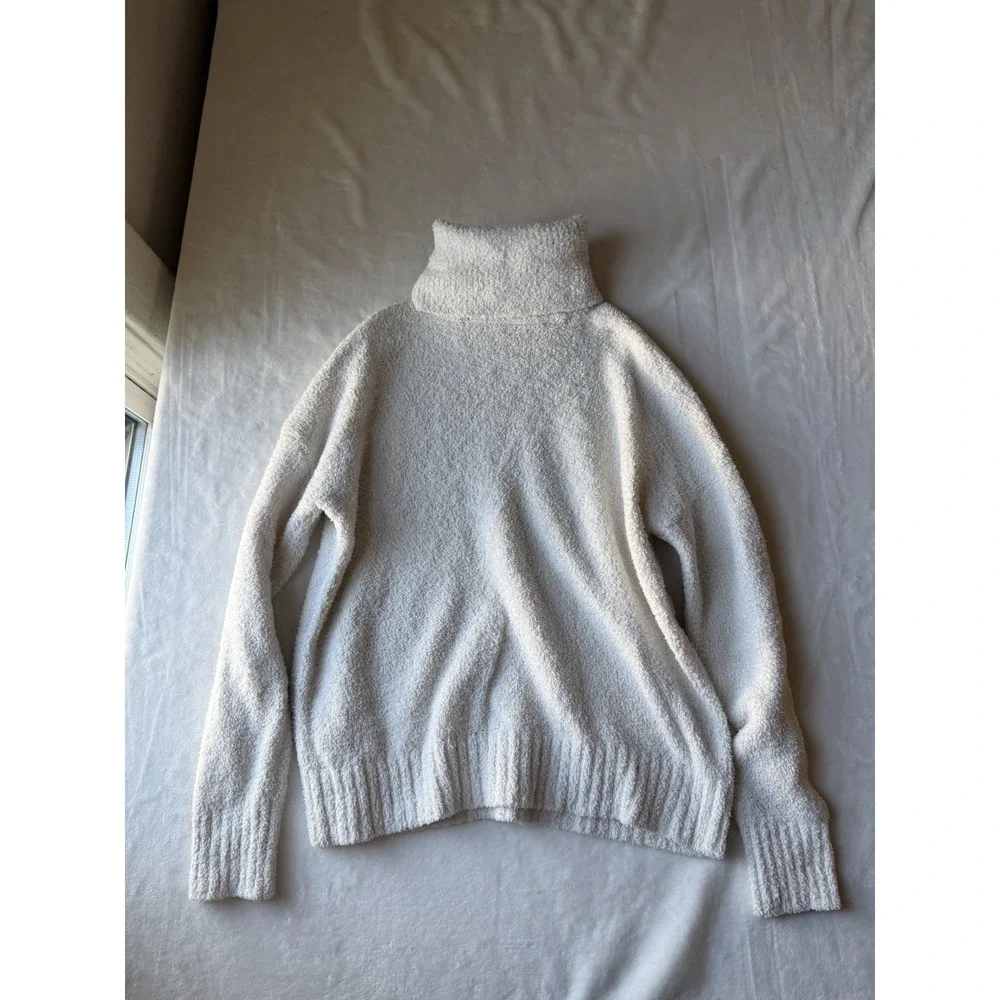 Pink Republic Cozy‎ Turtleneck Sweater M Long Sleeve Pull Over Loungewear Layer